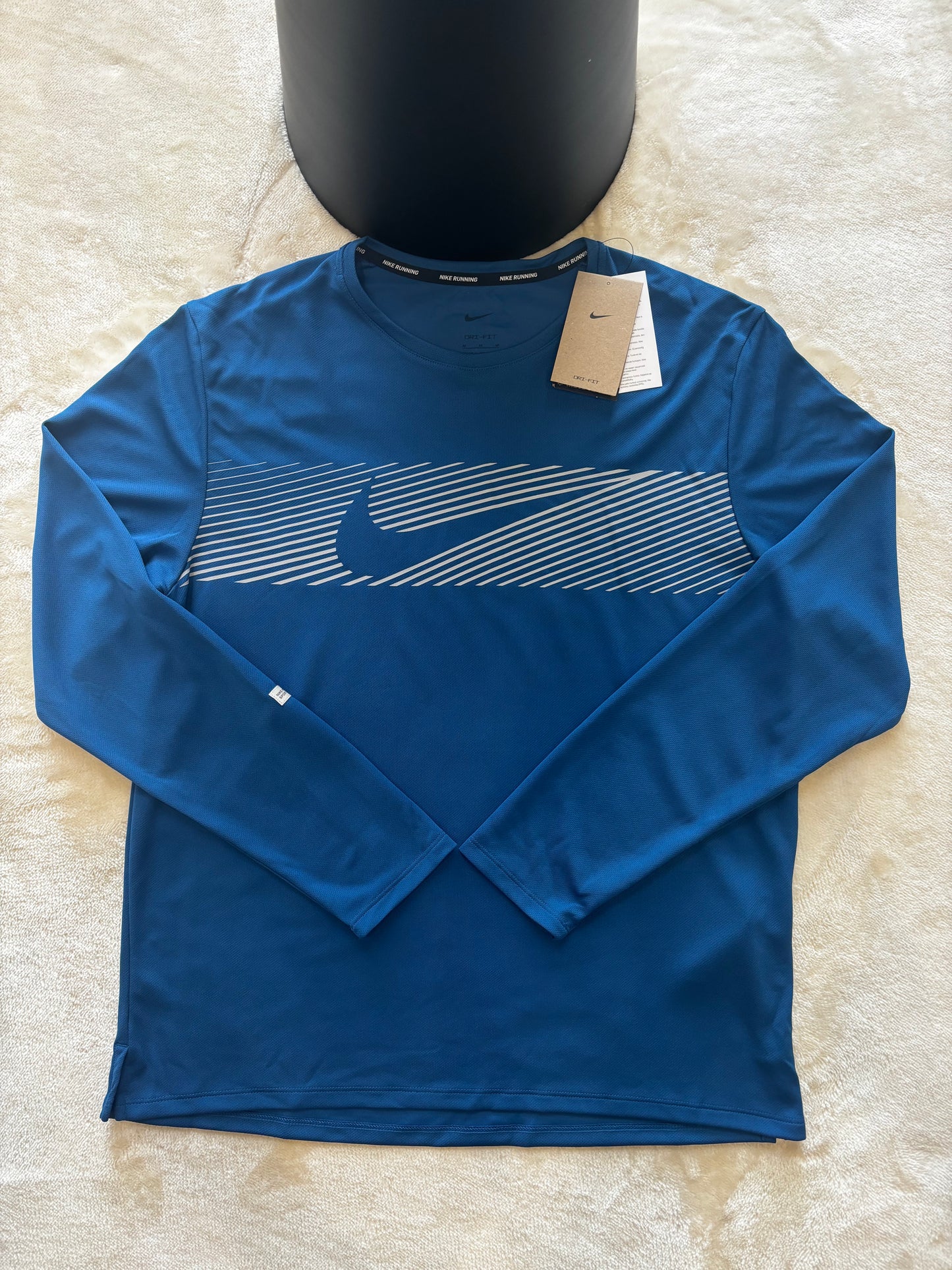 Nike Dri-Fit UV Long Sleeved Miler Flash T-Shirt